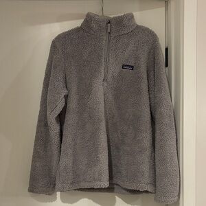 Patagonia Grey Fleece Pullover